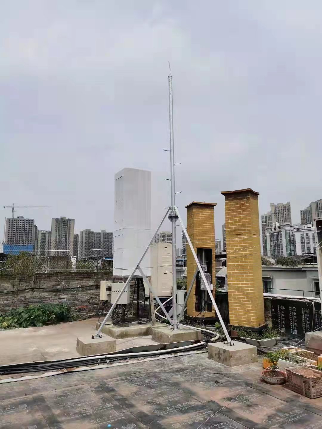 避雷塔施工中的注意事项